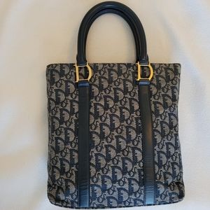 Vintage Dior oblique trotter Tote.